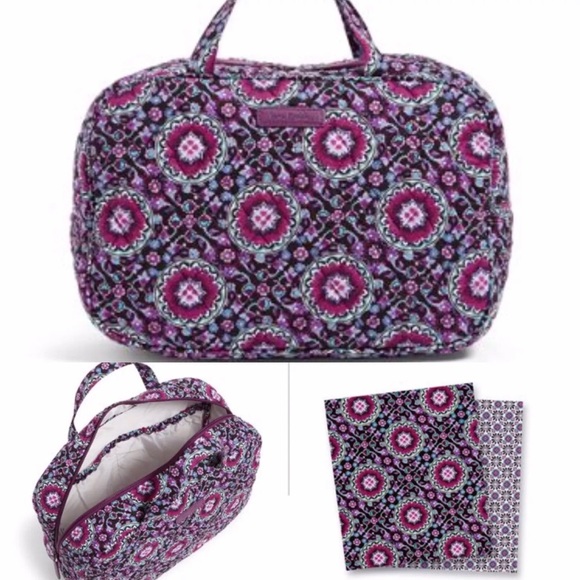vera bradley lilac medallion lunch bag